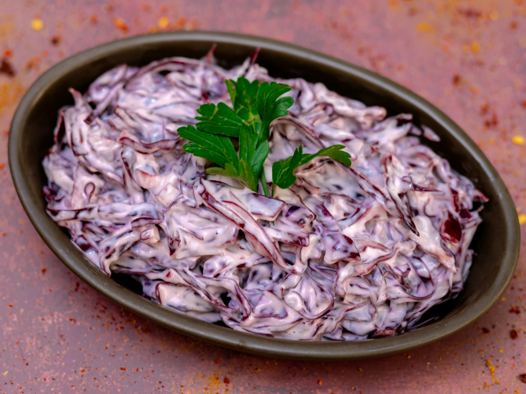 Red cabbage with mayonnaise - 200 g