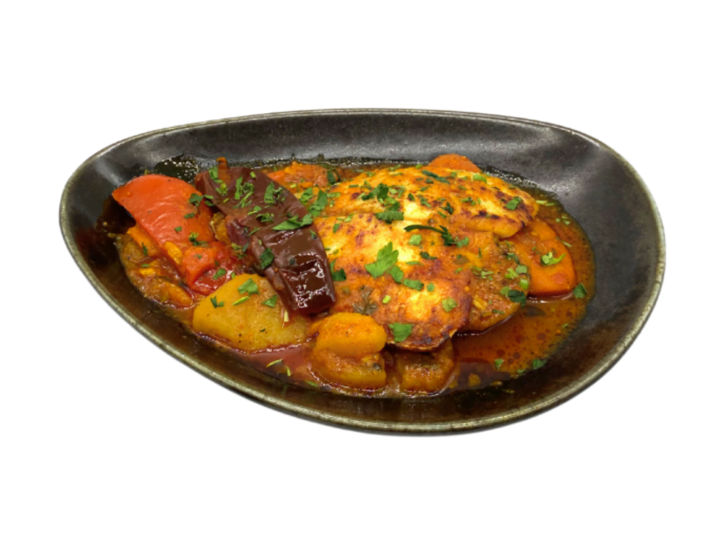 Sea bream fillet in moroccan sauce - 200 g