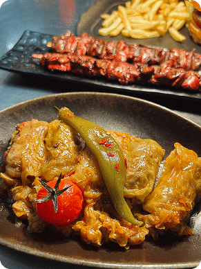 Moise House kosher restaurant in Bucharest