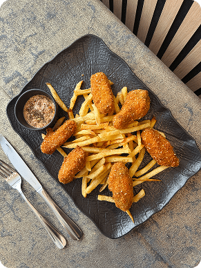 Kosher dishes at Moise House Bucharest