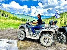ATV ride in the mountains